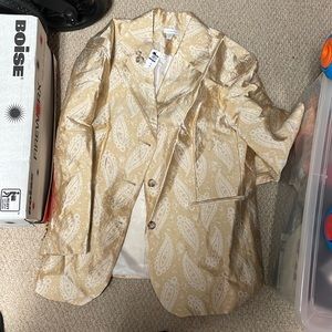 Top shop paisley blazer